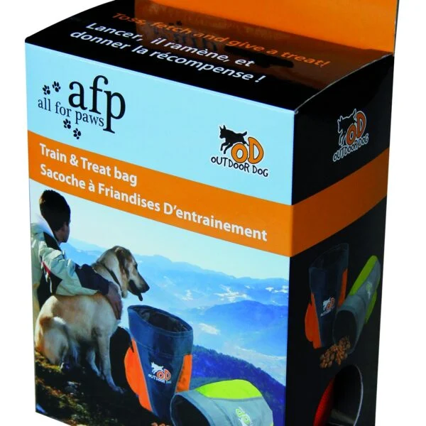 Sachet à friandises pour chien avec fermeture pliable et matière réfléchissante – AFP Outdoor Dog - Treat Bag