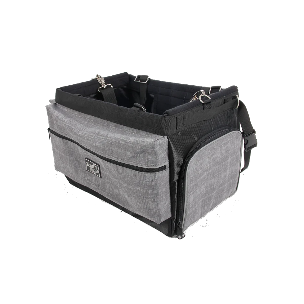 Sacoche de vélo pour chien avec fixation au guidon, jusqu’à 8 kg – AFP Travel Dog - Bicycle Delux Bag with Holder – Image 2