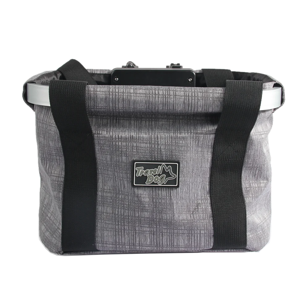 Panier de vélo pour chien avec fixation au guidon, jusqu’à 8 kg – AFP Travel Dog - Easy-go Bicycle Pet Basket – Image 4