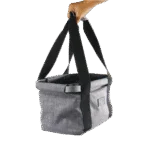 Panier de vélo pour chien avec fixation au guidon, jusqu’à 8 kg – AFP Travel Dog - Easy-go Bicycle Pet Basket – Image 2