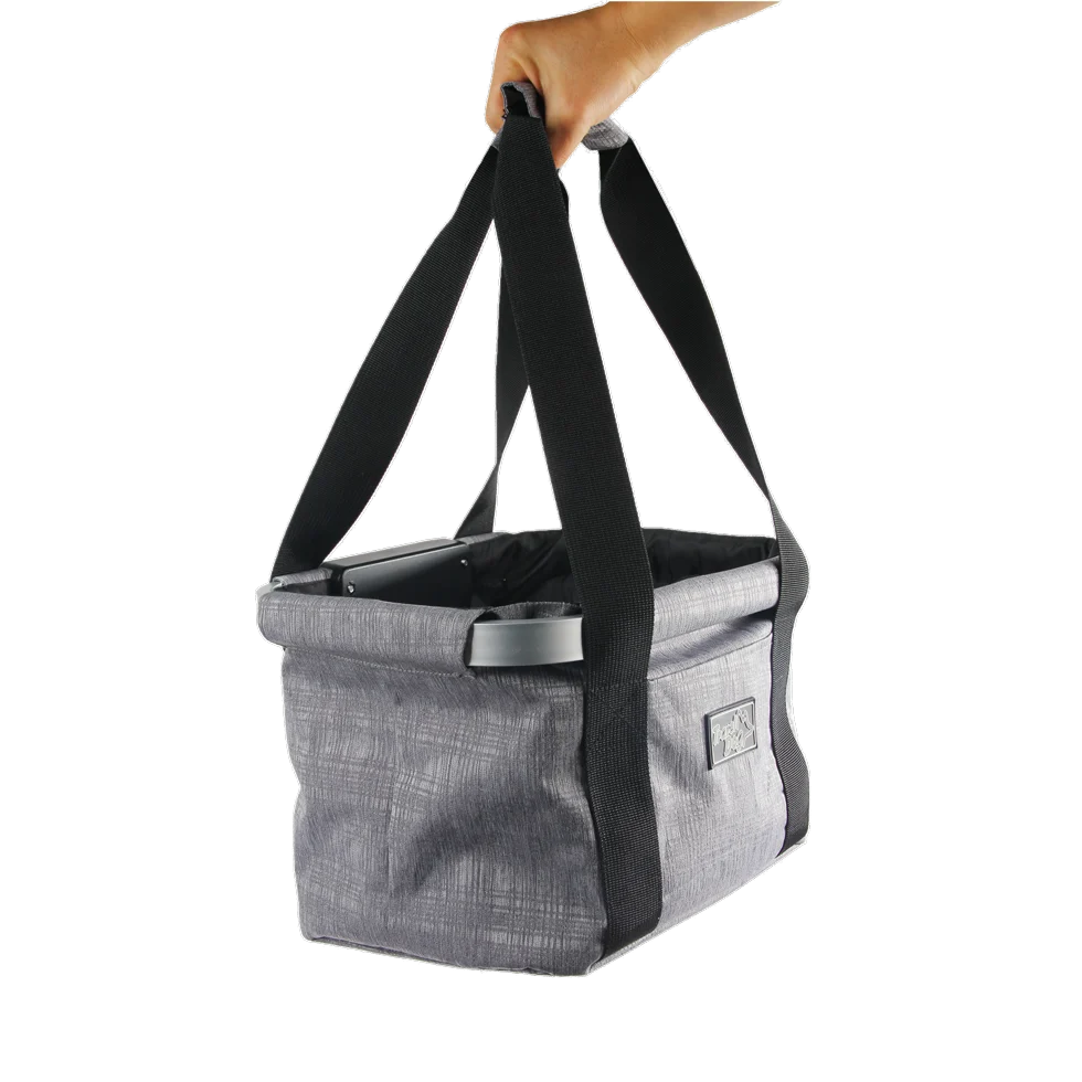 Panier de vélo pour chien avec fixation au guidon, jusqu’à 8 kg – AFP Travel Dog - Easy-go Bicycle Pet Basket – Image 2