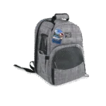 Sac à dos extensible pour chien avec mesh, 46 x 30 x 20 cm – AFP Travel Dog - Expandable Backpack Carrier – Image 2