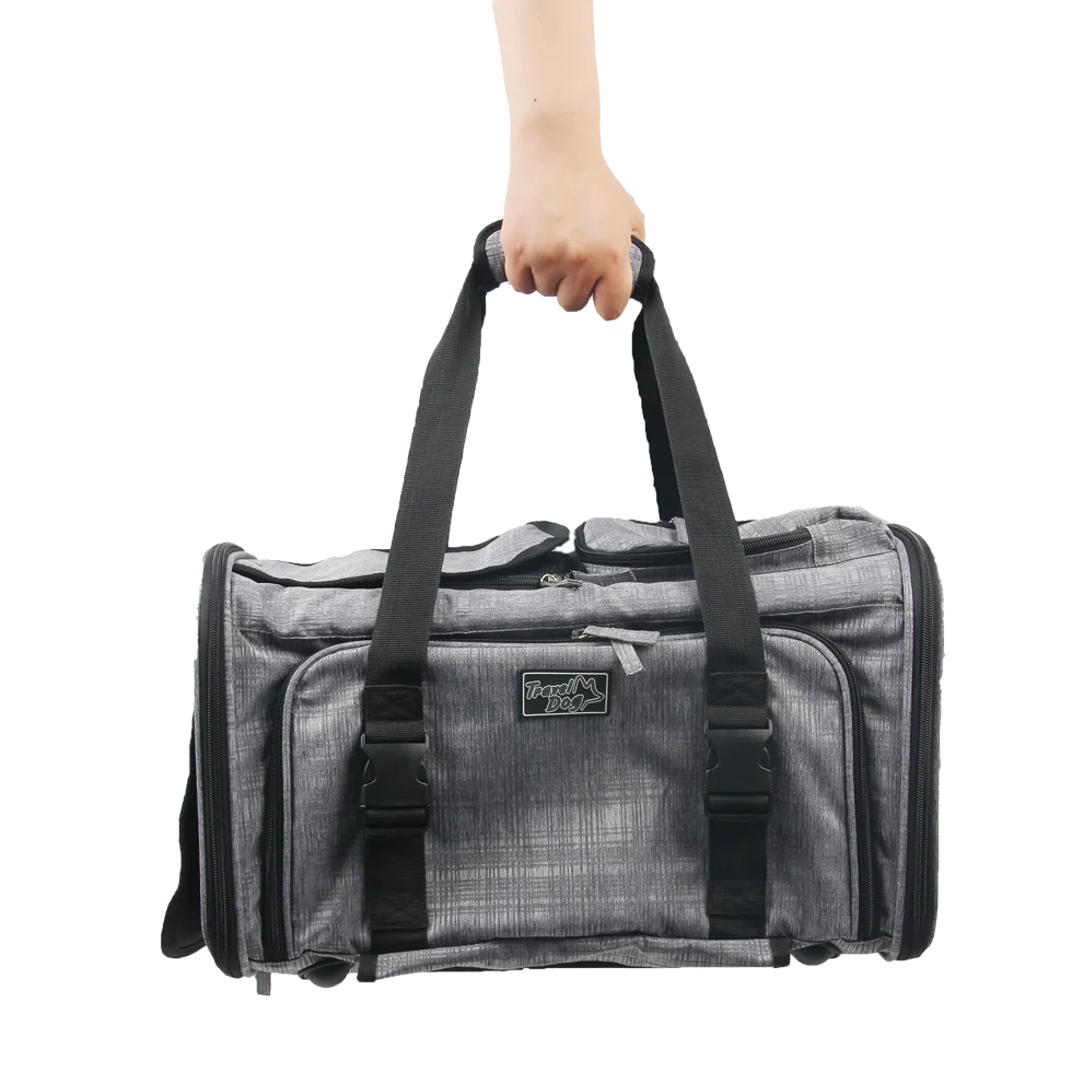 Chariot de transport pour chien avec fonction sac, jusqu’à 11 kg – AFP Travel Dog - Rolling Pet Carrier – Image 6
