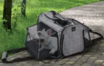 Chariot de transport pour chien avec fonction sac, jusqu’à 11 kg – AFP Travel Dog - Rolling Pet Carrier – Image 2