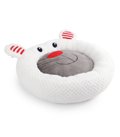 Panier pour chien Ours polaire – AFP Happy Holidays Merry Comfortable Bed