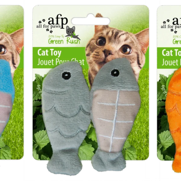 Jouet pour chat avec 6 g d’herbe à chat – AFP Green Rush - Catch of the Day