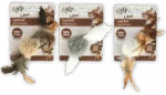 Balle pour chat avec herbe à chat et bruit d’oiseau, 5 x 5 x 3 cm – AFP Lambswool Lamb Ball