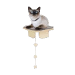Plateforme d’angle murale pour chat, 26 x 26 x 12 cm – AFP Skywalk - Corner Platform