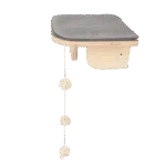 Plateforme d’angle murale pour chat, 26 x 26 x 12 cm – AFP Skywalk - Corner Platform – Image 2