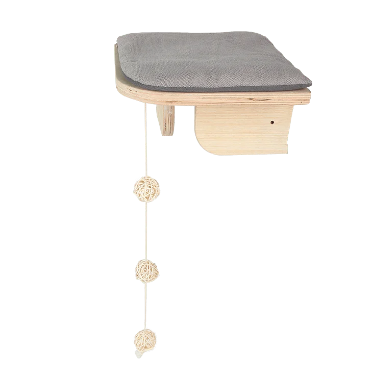 Plateforme d’angle murale pour chat, 26 x 26 x 12 cm – AFP Skywalk - Corner Platform – Image 2