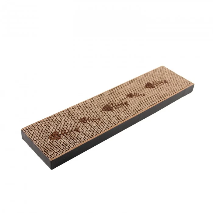 Griffoir en carton avec herbe à chat, taille S – AFP Classic Comfort - Cat Scratcher S – Image 2