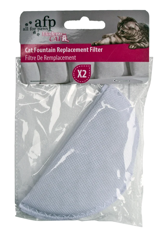 AFPK02406.png Filtre pour fontaine à eau avec filtre en mousse et filtre à charbon – AFP Cat Fountain – Image 1