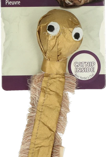 Jouet pour chat en papier avec herbe à chat, 17 x 4 x 0,5 cm – AFP Crumples - Octopus