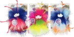 Balle pour chat avec ficelles et herbe à chat, rouge, 8 x 5,5 x 3 cm – AFP Furry Ball - Fluffer – Image 2