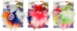 Balle pour chat avec herbe à chat, Ø 5 cm, jaune – AFP Furry Ball - Fluffy Ball – Image 2