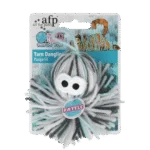 Jouet pieuvre en fil pour chat avec herbe à chat et grelot, 11,5 x 8,5 x 4,5 cm – AFP Knotty Habit - Yarn Dangling Octopus – Image 2