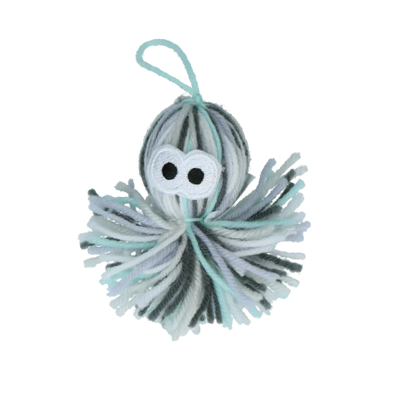 AFPK029112.png Jouet pieuvre en fil pour chat avec herbe à chat et grelot, 11,5 x 8,5 x 4,5 cm – AFP Knotty Habit - Yarn Dangling Octopus – Image 1