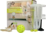 Distributeur de friandises pour chats avec plume, 45 x 6,5 x 9,5 cm – AFP Interactives - Treat Dispenser