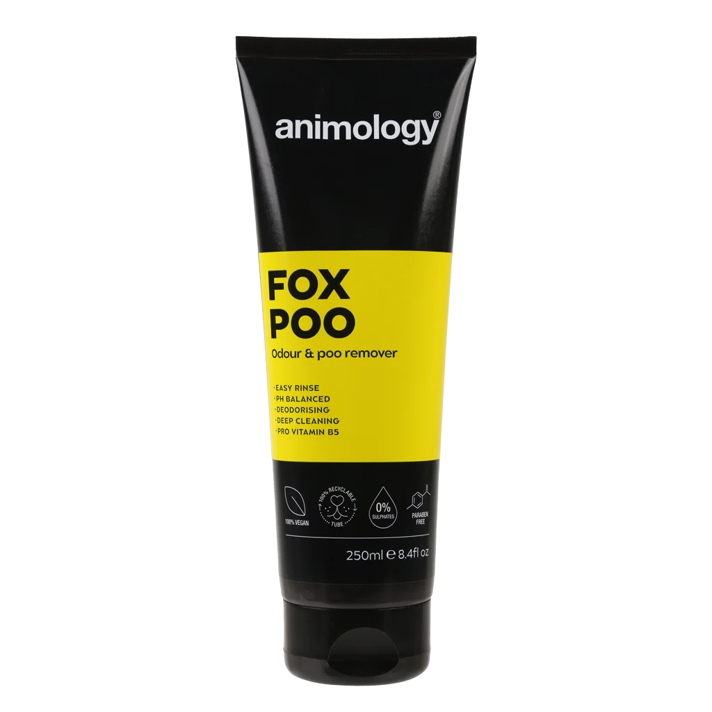 Shampooing pour chien contre les mauvaises odeurs, 250 ml – Animology Fox Poo – Image 1