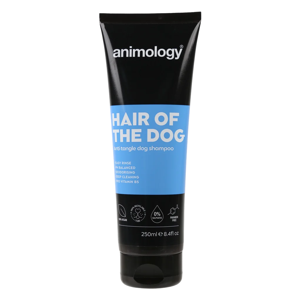 ANIM5015.png Shampooing démêlant pour chien avec après shampooing, 250 ml – Animology Hair Of The Dog Anti-Tangle – Image 1