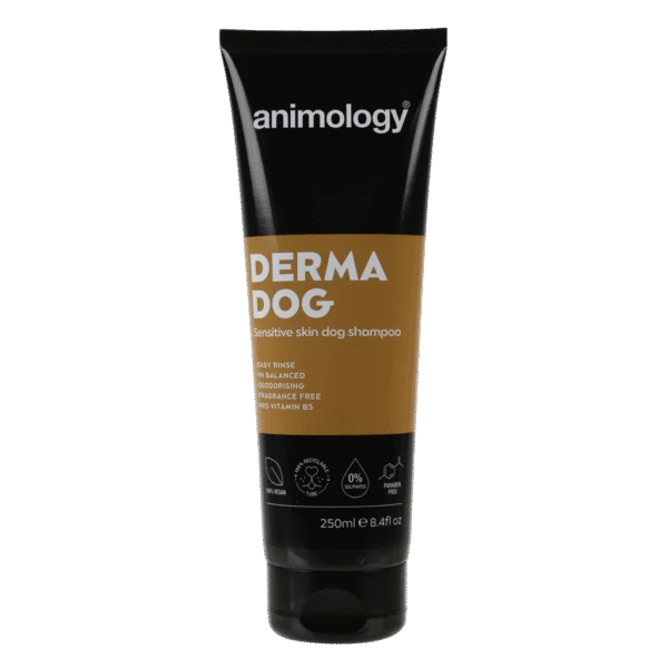 Shampooing pour chien à peau sensible, 250 ml – Animology Derma Dog Sensitive Skin