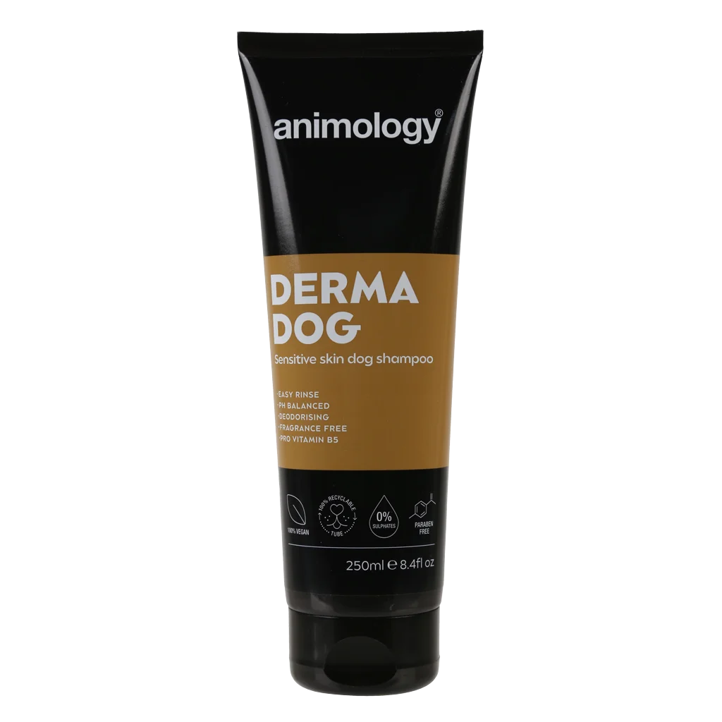 Shampooing pour chien à peau sensible, 250 ml – Animology Derma Dog Sensitive Skin – Image 1