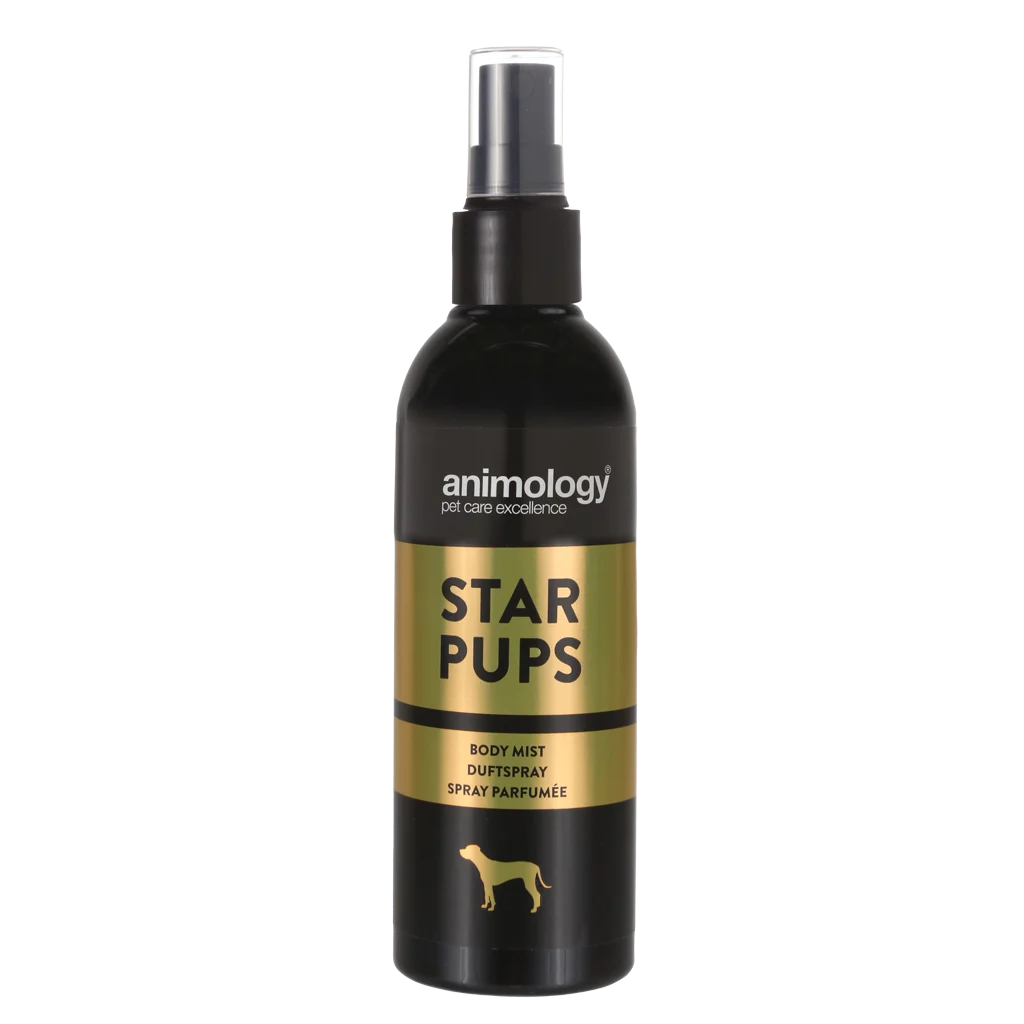Parfum pour chien au beurre de karité et à la vanille, 150 ml – Animology Star Pups Body Mist – Image 1
