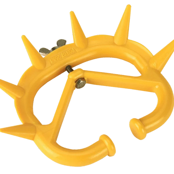 Bague anti tétée pour veaux avec vis réglable, M, jaune – Excellent