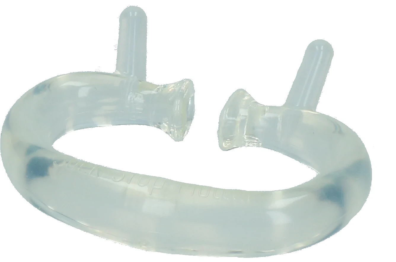 Anneau anti-tétée pour veaux et jeunes bovins, transparent, SuckStop S/M – Image 3