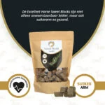 Friandises pour chevaux à l’eucalyptus, pauvres en sucre, 1 kg – Excellent Horse Sweet Blocks – Image 2
