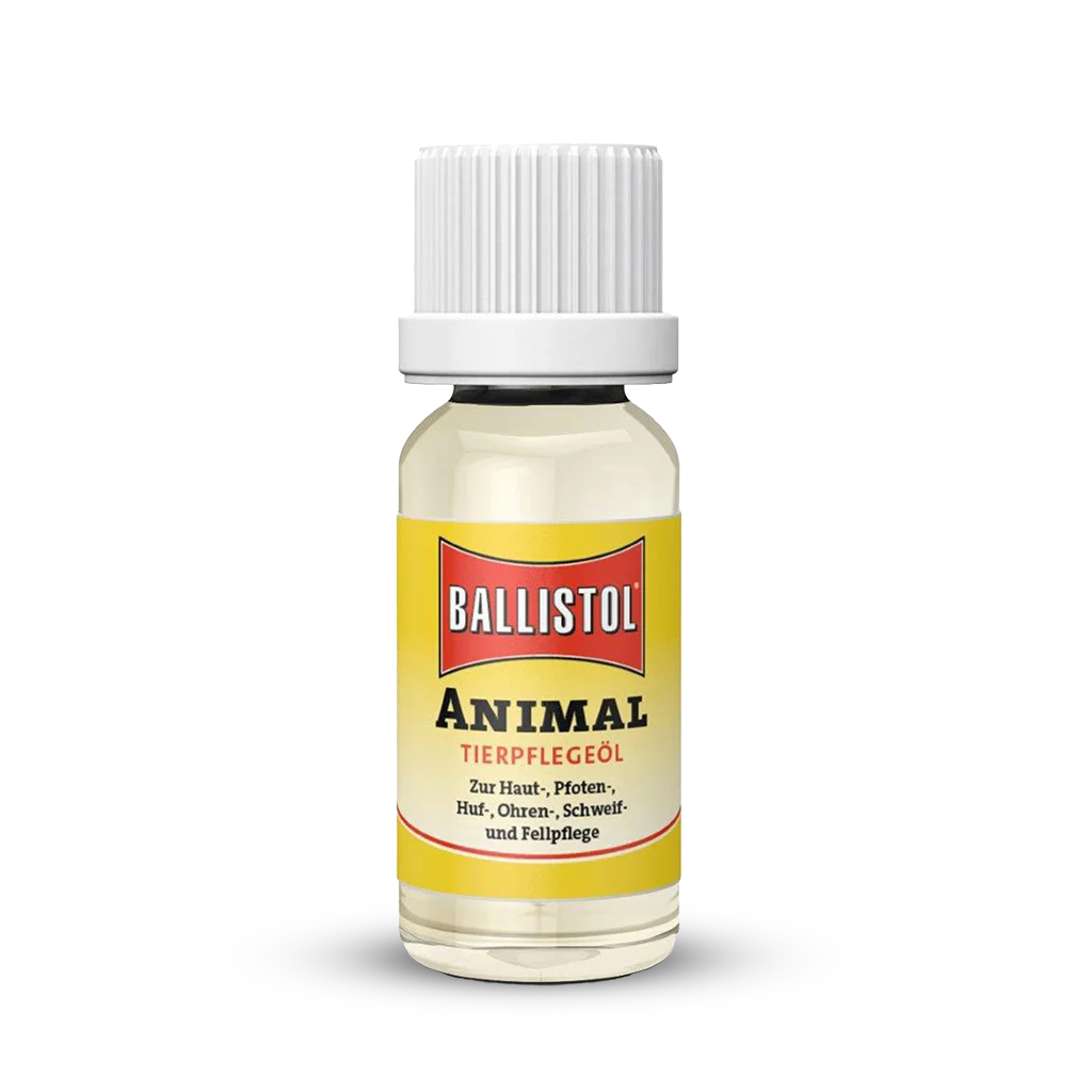 Huile de soin pour la peau et le pelage des chevaux, 10 ml – Ballistol Animal Oil – Image 1