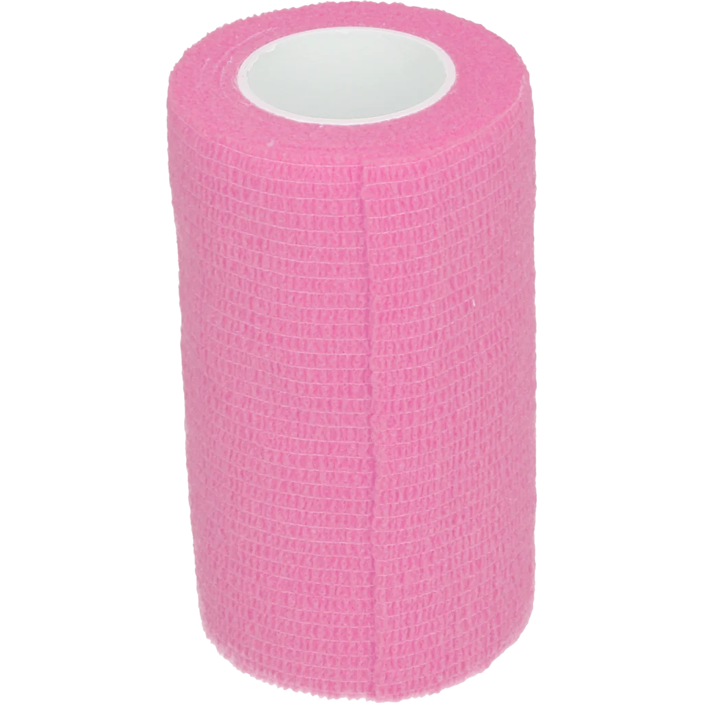 BAND0000NBR.png Bandage auto adhésif pour membres et sabots, 10 cm, rose – Excellent Bandage Animal Profi – Image 1