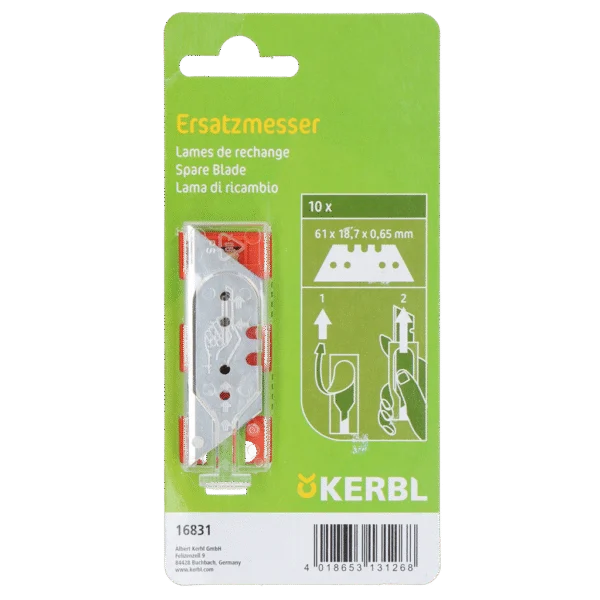 Lames pour coupe bande de bandage de sabot, 10 pièces – Kerbl