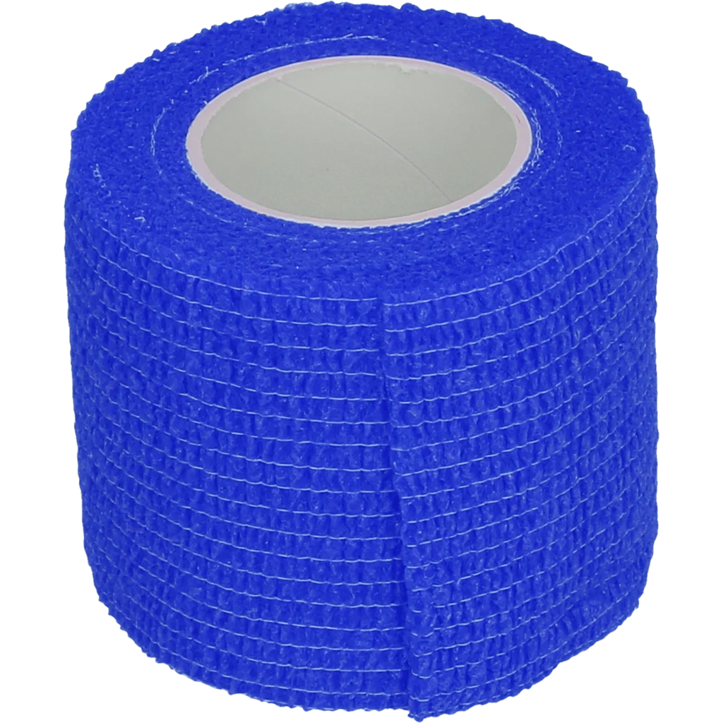 Bande cohésive 5 cm bleu – Excellent Bandage Animal Profi – Image 1