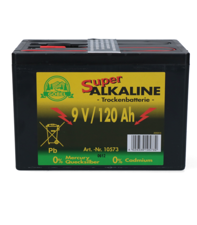 Batterie pour électrificateur 9 V, 120 Ah – Gobel Durobat