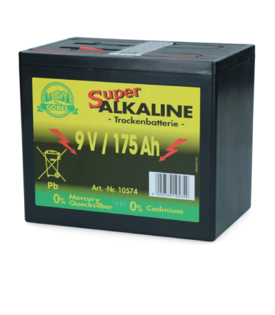 Batterie pour électrificateur 9 V, 175 Ah – Gobel Durobat