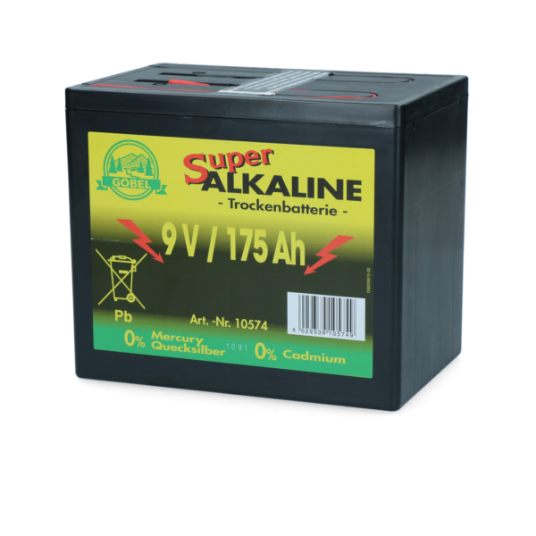 Batterie pour électrificateur 9 V, 175 Ah – Gobel Durobat