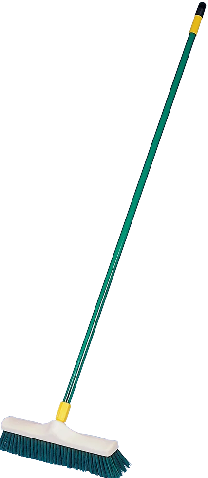 Balai d’écurie à poils verts, largeur 40 cm – Hofman Animal Care Dura – Image 1