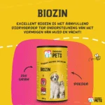 Complément pour le pelage des chiens et des chats à la biotine, 250 g – Excellent Pets Biozin – Image 2
