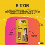 Complément pour le pelage des chiens et des chats, à la biotine, 750 g – Excellent Pets Biozin – Image 2