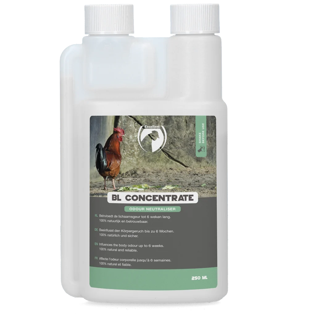 Neutralisant d’odeurs pour volailles, concentré 250 ml – Excellent BL Concentré – Image 1