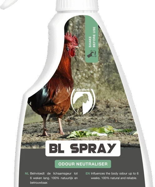 Neutralisant d’odeurs pour volailles, spray 500 ml – Excellent BL Spray
