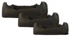 Couchage pour chien avec dessus imprégné et dessous antidérapant, noir, S 65 x 55 cm – Bodyguard Sofa Bed – Image 3