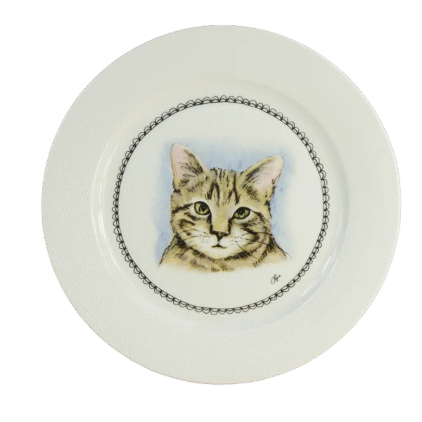 Assiette à petit déjeuner Chat, Ø 21 cm – Boerenwinkel