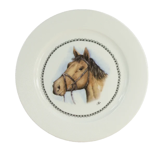 Assiette à petit déjeuner Cheval, Ø 21 cm – Boerenwinkel