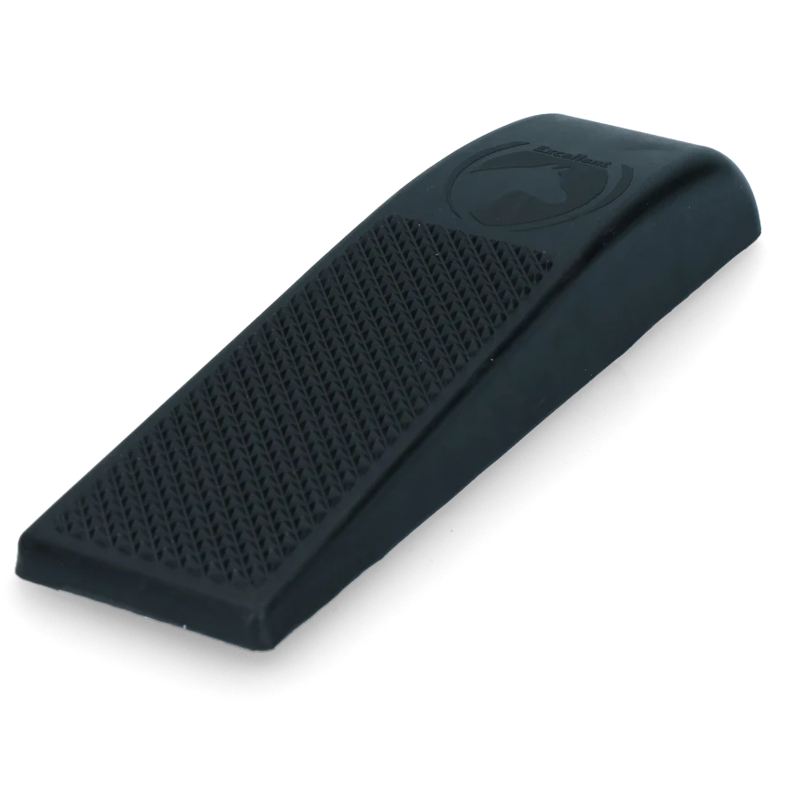 Brosse pour chevaux L pour l’entretien de la robe, 23 x 6,5 x 3 cm, noire – Excellent Horse Grooming Brush – Image 3