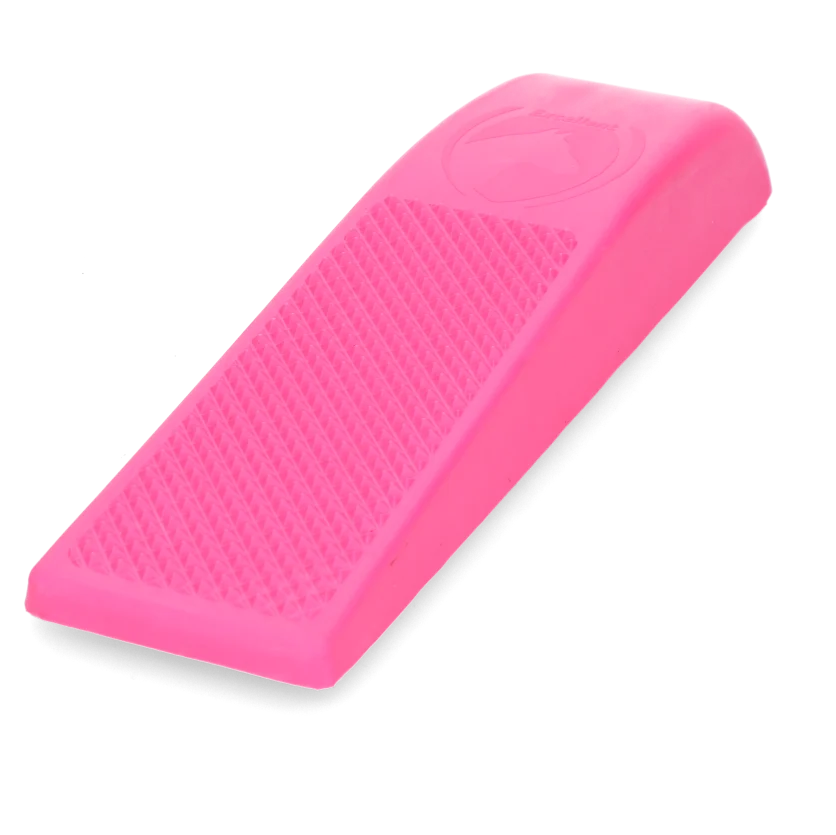 Brosse pour laver et masser les chevaux, rose, L, 23 x 6,5 x 3 cm – Excellent Horse Grooming Brush – Image 3