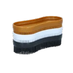 Brosse pour cheval pour robe sèche et mouillée, 3 pièces – Excellent Horse Multi Brush – Image 2