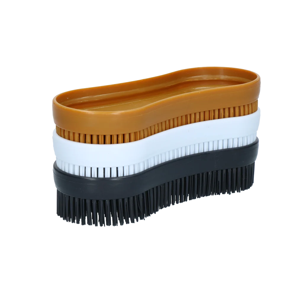 Brosse pour cheval pour robe sèche et mouillée, 3 pièces – Excellent Horse Multi Brush – Image 2