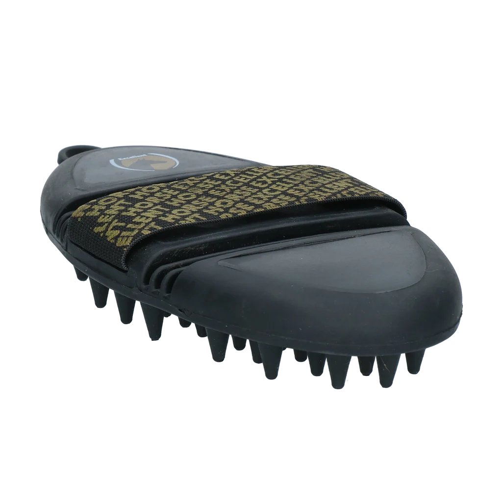 Brosse de massage à picots avec partie supérieure flexible – Excellent Horse Flexi Brush Massage – Image 1